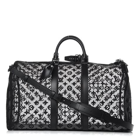 louis vuitton see through keepall|louis vuitton keepall bandouliere.